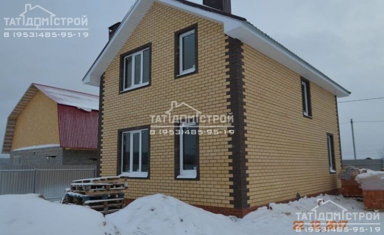 Кирпичный дом 102 м²