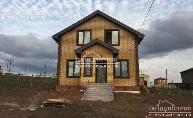 Кирпичный дом 100,8 м²