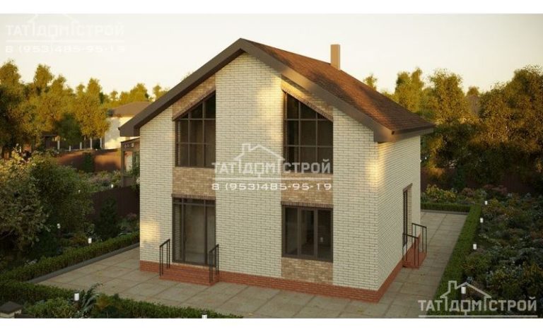 Кирпичный коттедж 127м2 п. Голубое Озеро