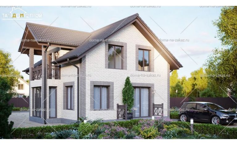 Кирпичный дом 135 м²