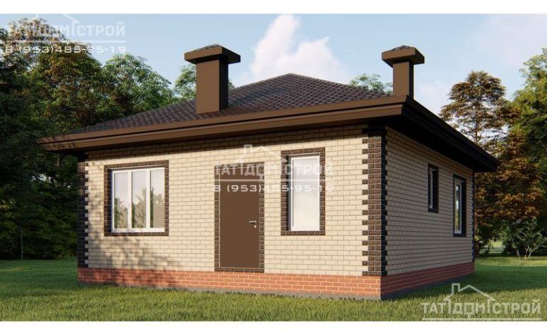 Кирпичный дом 60м² (Новое Царицыно)