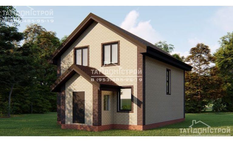Кирпичный дом 113м² (п.Вознесение)
