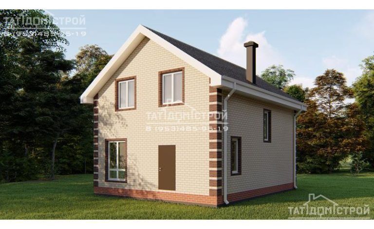Кирпичный дом 121м² (СНТ Содружество)