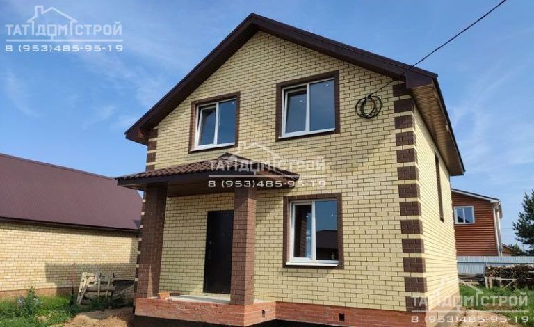 Кирпичный дом 118м² (п. Осиново)