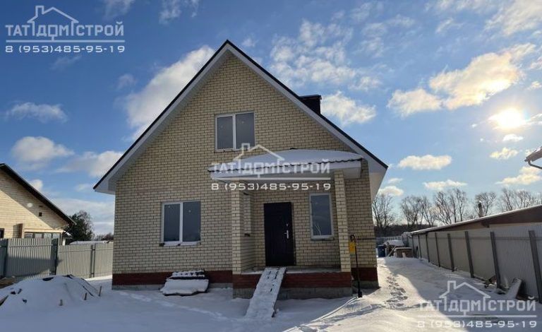 Кирпичный дом 96м² с учетом крыльца (Сапуголи)