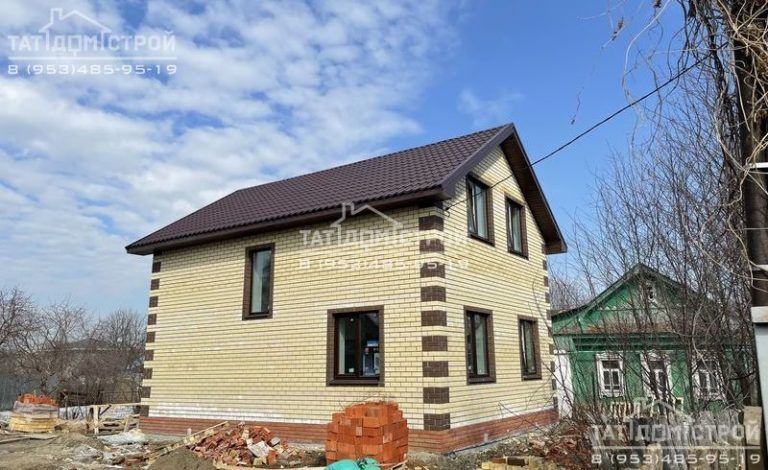 Кирпичный дом 100м² (Юдино)