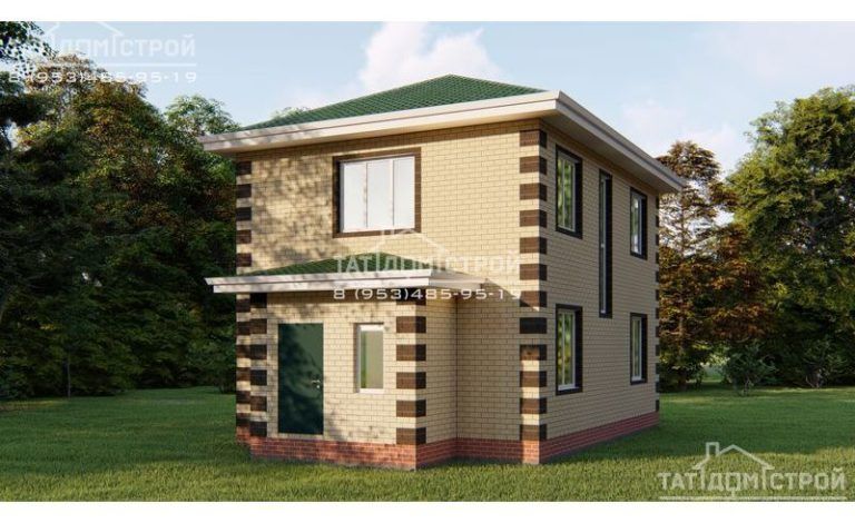 Кирпичный дом 103м² (Тангачи)