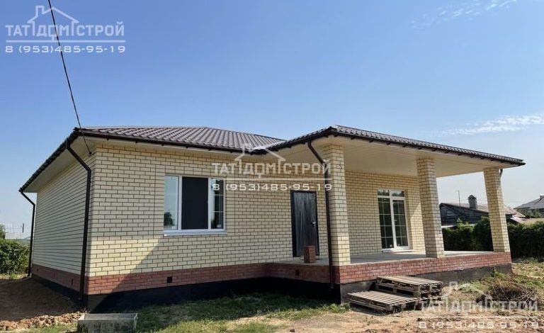 Кирпичный дом 112м² (Отары)