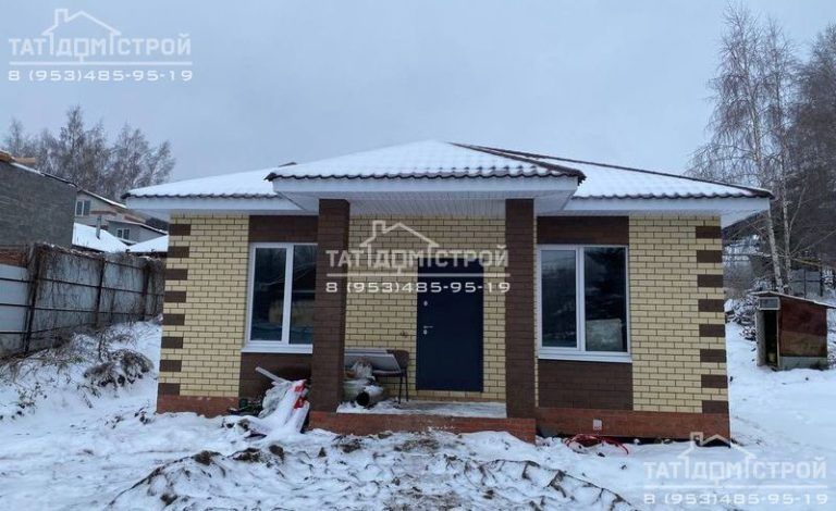 Кирпичный дом 85м² (Аки)
