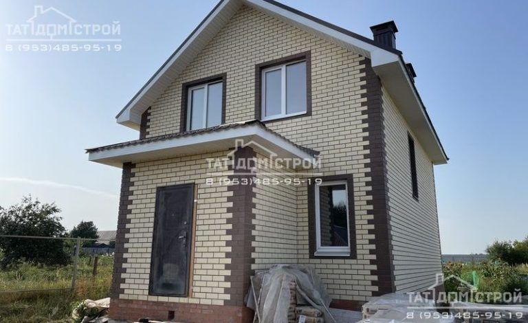 Кирпичный дом 102м² (Татарские Саралы)