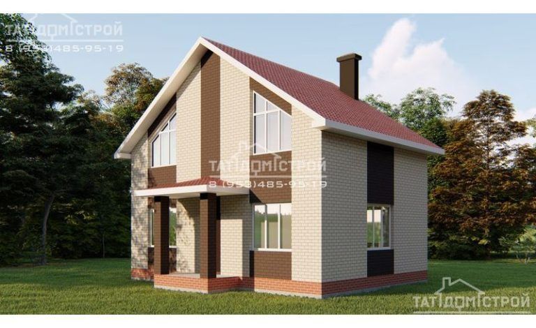 Кирпичный дом 109м² (Зеленодольск)