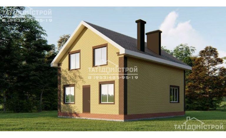 Кирпичный дом 146 м² (Раифа)