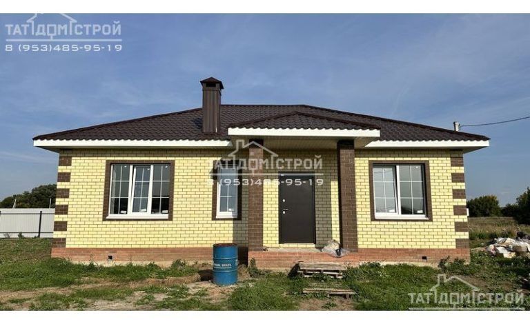Кирпичный дом 84 м² (Пестрецы)