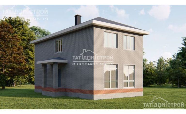 Кирпичный дом 152 м² (Звезда)