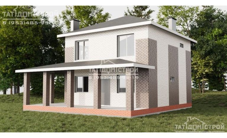 Кирпичный дом 120 м² (Борисково)