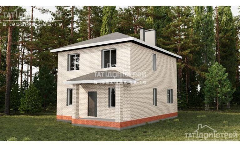Кирпичный дом 127 м² (Пелево)